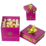 Arreglos florales en caja de regalo